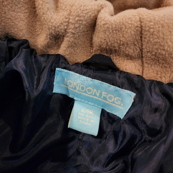 London Fog Navy Blue Snowsuit Size 6-9 mo. Like New - Picture 8 of 11